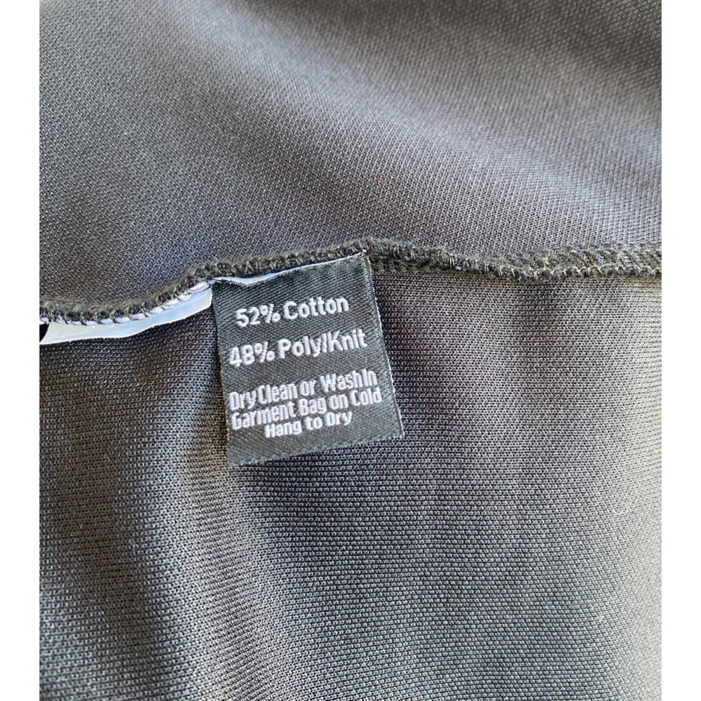 Miller Wendt Black Soft Knit Sloane Blazer Military Patches Large size XS - Picture 15 of 15